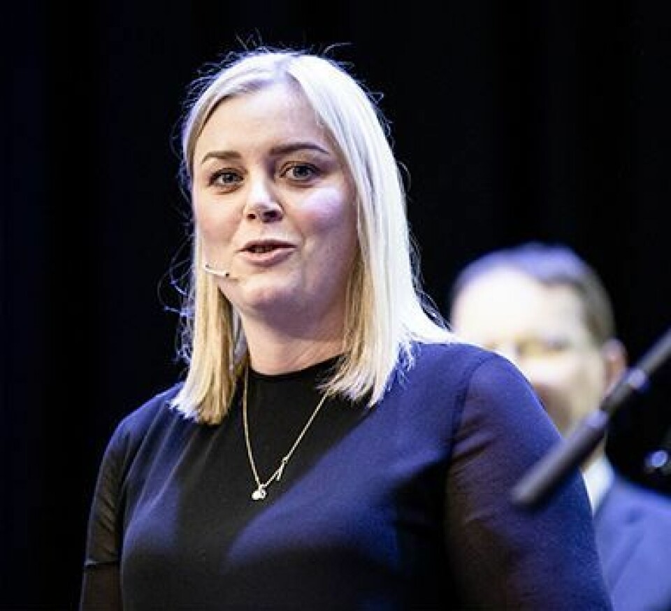 Olje- og energiminister Tina Bru (H) lover historiske innstramminger i de konsesjonene som skal gis til nye vindkraftutbygginger når hun legger fram stortingsmeldingen om vindkraft fredag. Olje- og energiminister Tina Bru (H) lover historiske innstramminger i de konsesjonene som skal gis til nye vindkraftutbygginger når hun legger fram stortingsmeldingen om vindkraft fredag.