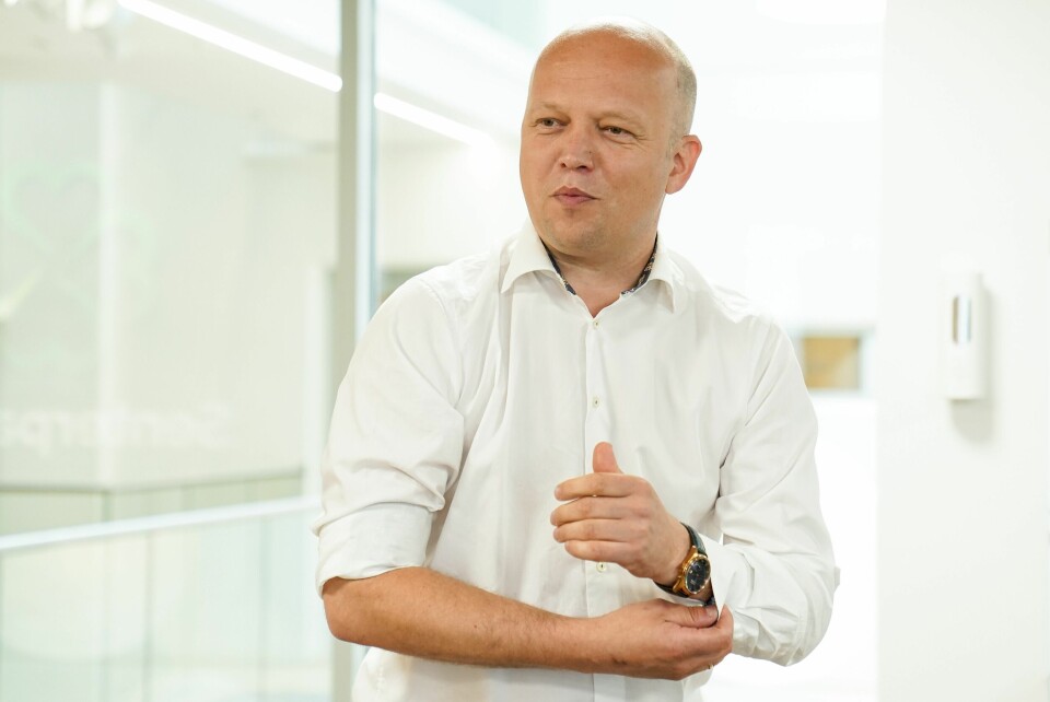 Trygve Slagsvold Vedum sier Senterpartiet unngår ultimatum, men går til valg på det de mener. Trygve Slagsvold Vedum sier Senterpartiet unngår ultimatum, men går til valg på det de mener.
