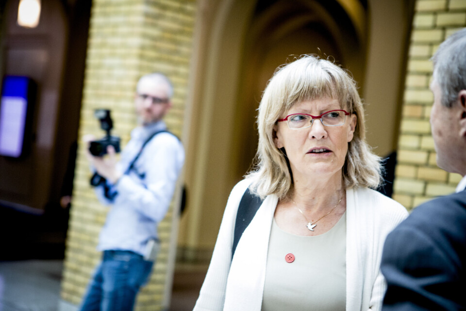 Sosialistisk Venstrepartis Karin Andersen er glad for utviklingen
. Sosialistisk Venstrepartis Karin Andersen er glad for utviklingen
.
