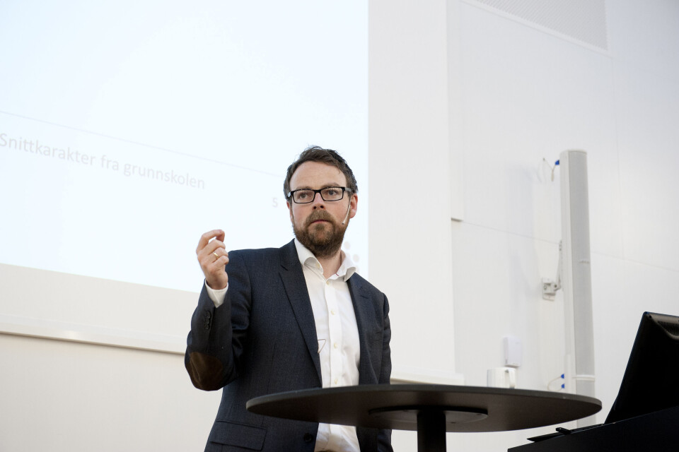 Den nye friskoleloven kunnskapsminister Torbjørn Røe Isaksen (H) fikk vedtatt i Stortinget i juni, åpner for å si nei til private skoler dersom de hemmer integrering. Arkivfoto: Terje Lien Den nye friskoleloven kunnskapsminister Torbjørn Røe Isaksen (H) fikk vedtatt i Stortinget i juni, åpner for å si nei til private skoler dersom de hemmer integrering. Arkivfoto: Terje Lien
