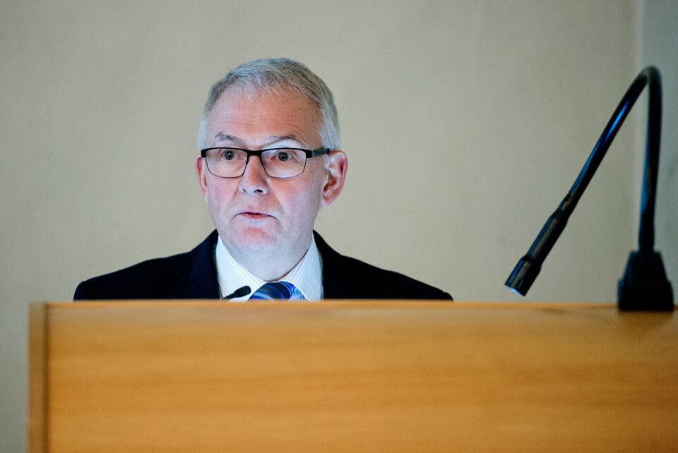 Andøy-ordfører Jonni Solsvik (H) forventer at statsrådene Siv Jensen (Frp) og Per Sandberg (Frp) vil lytte når han mandag vil be om et statlig vedtak om å legge den statlige olje- og miljøvernbasen til kommunen som kan bli hardt rammet dersom flystasjonen legges ned. Foto: Jon Olav Nesvold / NTB scanpix Andøy-ordfører Jonni Solsvik (H) forventer at statsrådene Siv Jensen (Frp) og Per Sandberg (Frp) vil lytte når han mandag vil be om et statlig vedtak om å legge den statlige olje- og miljøvernbasen til kommunen som kan bli hardt rammet dersom flystasjonen legges ned. Foto: Jon Olav Nesvold / NTB scanpix