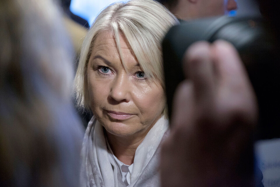 Næringsminister Monica Mæland (H) vil tvinge bedrifter til å ta inn lærlinger. Kravene skal også gjelde utenlandske bedrifter. Foto: Ole Gunnar Onsøien / NTB scanpix Næringsminister Monica Mæland (H) vil tvinge bedrifter til å ta inn lærlinger. Kravene skal også gjelde utenlandske bedrifter. Foto: Ole Gunnar Onsøien / NTB scanpix