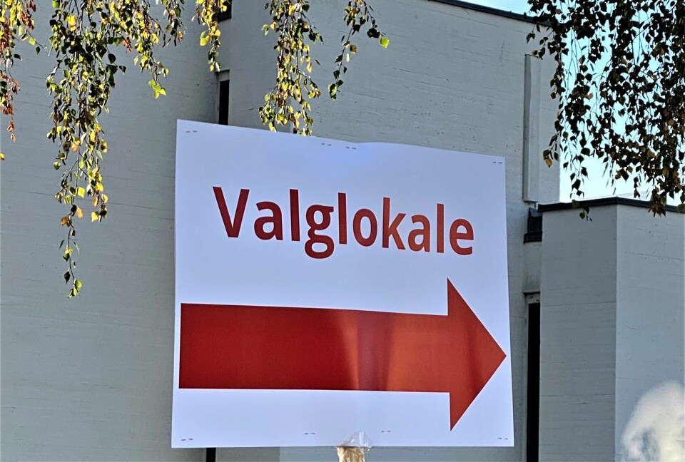 I Sveio kunne innbyggerne forhåndsstemme fra 1. desember til 7. januar. 10. januar var selve valgdagen. Her fra et tidligere valg i Oslo. I Sveio kunne innbyggerne forhåndsstemme fra 1. desember til 7. januar. 10. januar var selve valgdagen. Her fra et tidligere valg i Oslo.
