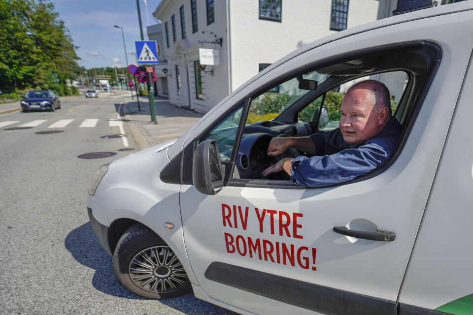Trym Aafløy vil rive de 15 bomstasjonene ute i bydelene i Bergen.Foto: Heiko Junge / NTB scanpix Trym Aafløy vil rive de 15 bomstasjonene ute i bydelene i Bergen.Foto: Heiko Junge / NTB scanpix