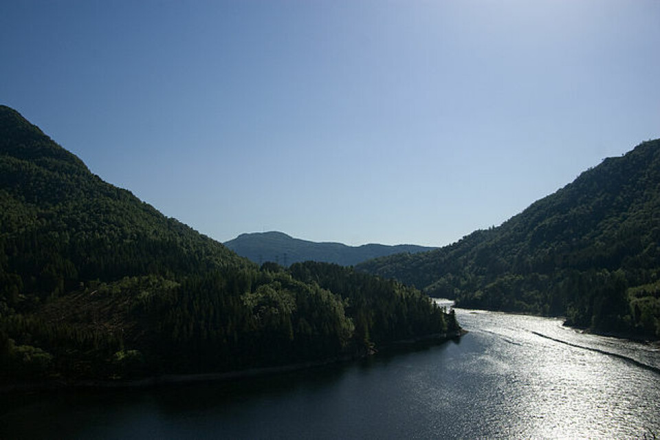 Svartediket er en kunstig innsjø som er en del av Bergens drikkevannsforsyning. Foto: Aqwis/wikipedia.org Svartediket er en kunstig innsjø som er en del av Bergens drikkevannsforsyning. Foto: Aqwis/wikipedia.org