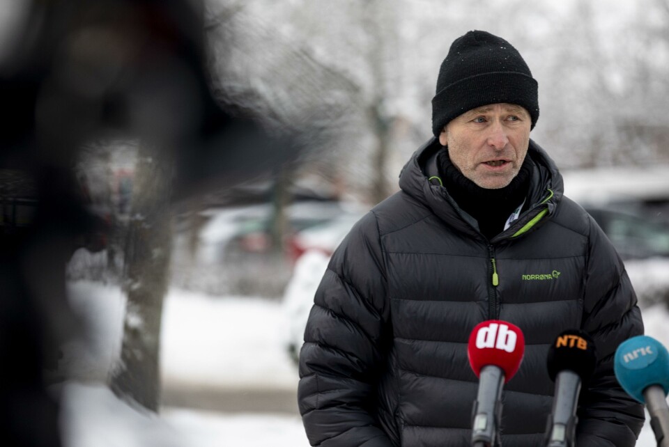 Gjerdrum-ordfører Anders Østensen er overrasket over at kommunen nå er siktet etter skredet som rammet kommunesenteret Ask. Her fra en av de mange pressekonferansene han holdt like etter skredet i romjula 2020. Gjerdrum-ordfører Anders Østensen er overrasket over at kommunen nå er siktet etter skredet som rammet kommunesenteret Ask. Her fra en av de mange pressekonferansene han holdt like etter skredet i romjula 2020.