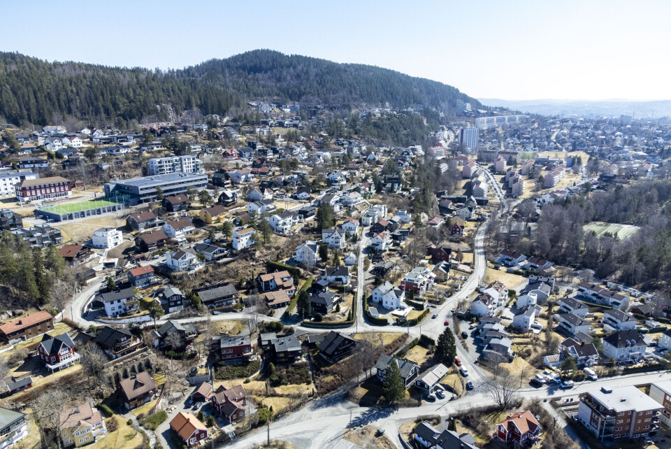 Det varslede byggeforbudet i småhusområder i Oslo er nå vedtatt. Her fra området Grefsen og Kjelsås i Oslo. Det varslede byggeforbudet i småhusområder i Oslo er nå vedtatt. Her fra området Grefsen og Kjelsås i Oslo.