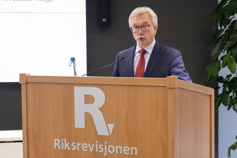 Riksrevisor Karl Eirik Schjøtt-Pedersen gir kritikk til Miljødirektoratet for kontrollarbeidet med grensekryssende avfallstransporter. Riksrevisor Karl Eirik Schjøtt-Pedersen gir kritikk til Miljødirektoratet for kontrollarbeidet med grensekryssende avfallstransporter.