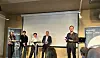 Lisa Esohel Knudsen, nestleder i Minotenk (t.v.), Kjetil Rolness, sosiolog og forfatter, Laila Bokhari, vice styreleder i Nordic Safe Cities,Knut Olav Åmås, direktør i Fritt Ord og Jeppe Albers, administrerende direktør i Nordic Safe Cities diskuterte betydningen av undersøkelsen.