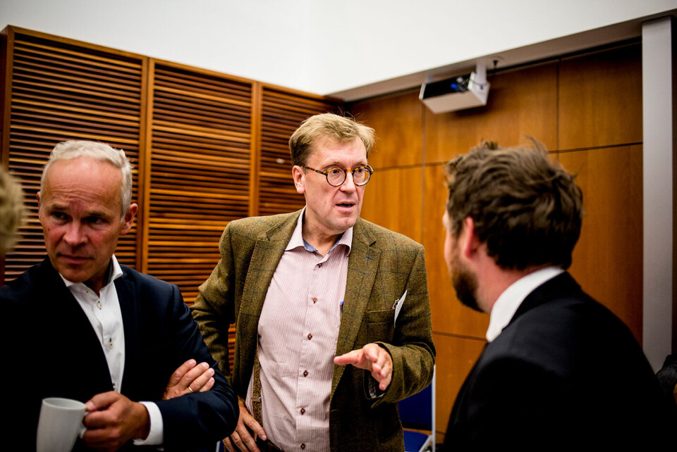 Osmund Kaldheim, her sammen med Jan Tore Sanner og Torbjørn Røe Isaksen, sier Husbanken står foran spennende utfordringer i tiden framover. Foto: Magnus K. Bjørke Osmund Kaldheim, her sammen med Jan Tore Sanner og Torbjørn Røe Isaksen, sier Husbanken står foran spennende utfordringer i tiden framover. Foto: Magnus K. Bjørke