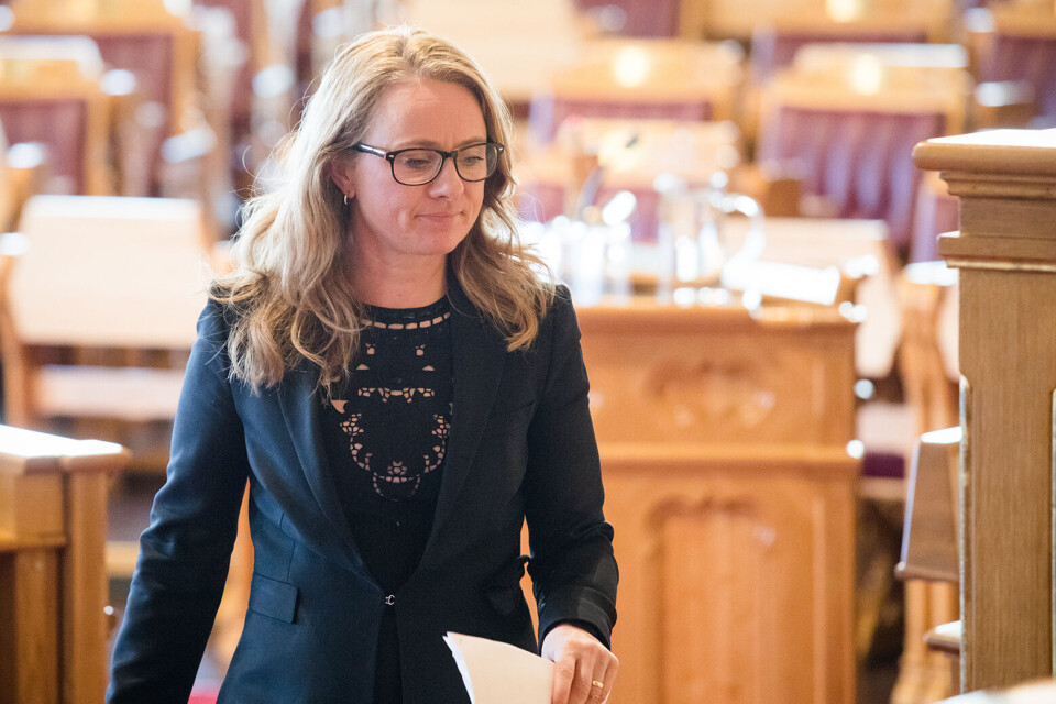 Tallene viser at det å stille krav til de unge i realiteten er omsorg i praksis, sier arbeids- og sosialminister Anniken Hauglie. Foto: Audun Braastad / NTB scanpix Tallene viser at det å stille krav til de unge i realiteten er omsorg i praksis, sier arbeids- og sosialminister Anniken Hauglie. Foto: Audun Braastad / NTB scanpix