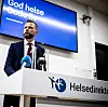 Helseminister Bent Høie mener det er viktig å jobbe mer systematisk for å forebygge psykiske problemer ved at folk får tidligere hjelp der de bor. Foto: Magnus Knutsen Bjørke