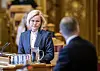 Ingvild Kjerkol (Ap) er glad for at hennes spørsmål til helseminister Bent Høie munnet ut i et svar som sparer kommunene for penger. Foto: Ole Berg-Rusten, NTB scanpix