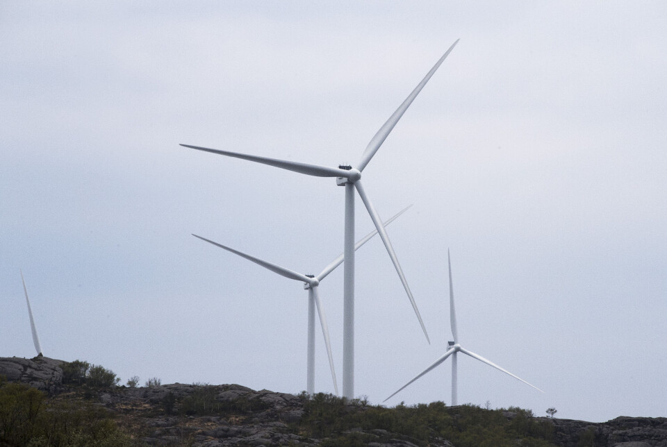 Vindmøller i Eigersund kommune i Rogaland. Foto: Terje Pedersen / NTB scanpix Vindmøller i Eigersund kommune i Rogaland. Foto: Terje Pedersen / NTB scanpix