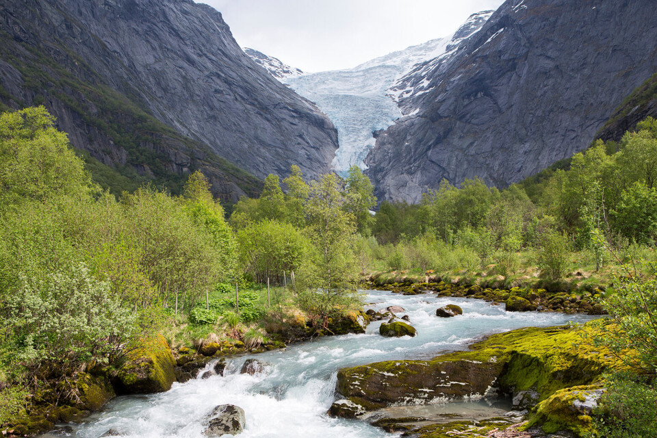Briksdalsbreen i Stryn kommune i Sogn og Fjordane. Foto: Paul Kleiven / NTB scanpix Briksdalsbreen i Stryn kommune i Sogn og Fjordane. Foto: Paul Kleiven / NTB scanpix
