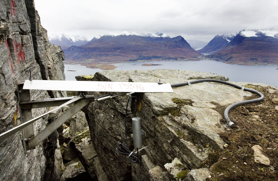 Det blir ikke folkeavstemning i Lyngen, som nasjonalt kanskje er mest kjent for rasfaren. Her en strekkmeter i Nordnesfjellet på østsiden av Lyngen. Arkivfoto: Iván Kverme Det blir ikke folkeavstemning i Lyngen, som nasjonalt kanskje er mest kjent for rasfaren. Her en strekkmeter i Nordnesfjellet på østsiden av Lyngen. Arkivfoto: Iván Kverme