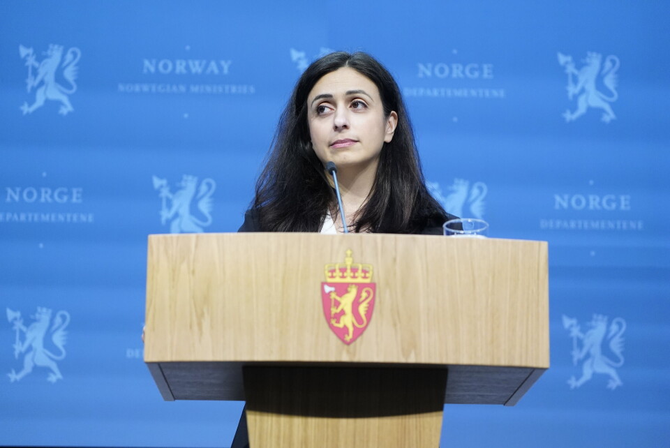Hadia Tajik går av som arbeids- og inkluderingsminister. Hadia Tajik går av som arbeids- og inkluderingsminister.