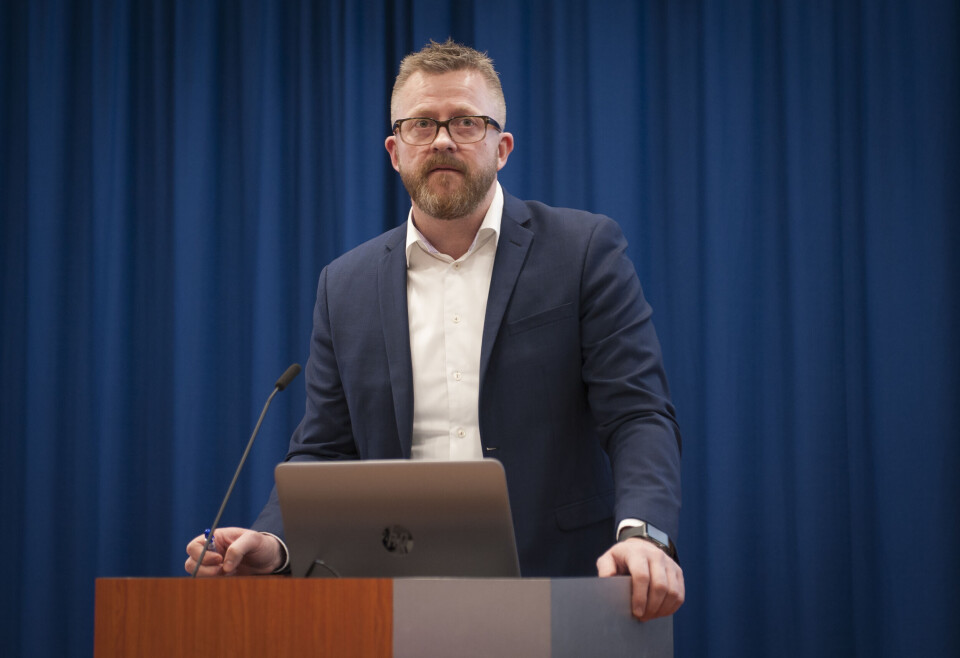 YS-leder Hans-Erik Skjæggerud. YS-leder Hans-Erik Skjæggerud.