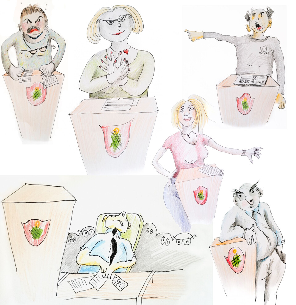 Ta testen: Hvem er du i kommunestyret? Flinkisen, Sinnataggen eller Brobyggeren? Du finner dem kanskje alle i ditt kommunestyre.