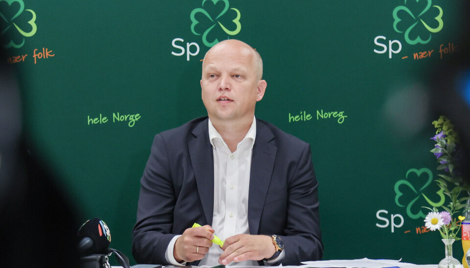 Partileder Trygve Slagsvold Vedum og Senterpartiet har mistet nesten ti prosent av medlemmene de siste årene.