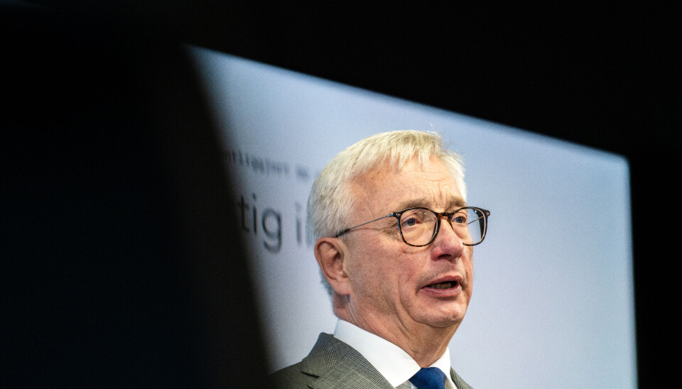 Riksrevisor Karl Eirik Schjøtt-Pedersen har litt å pirke på når det gjelder Kommunaldepartementets håndtering av kommunenes tilskuddsordning for særlig ressurskrevende helsetjenester.