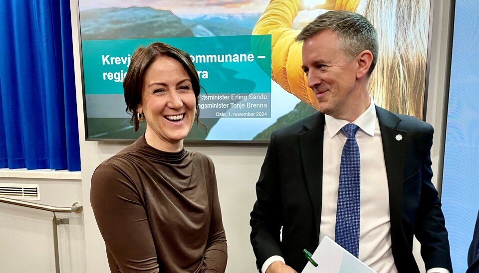 − De ekstra midlene kan kommunene bruke slik de ønsker, sier arbeids- og inkluderingsminister Tonje Brenna (Ap) og kommunal- og distriktsminister Erling Sande (Sp).