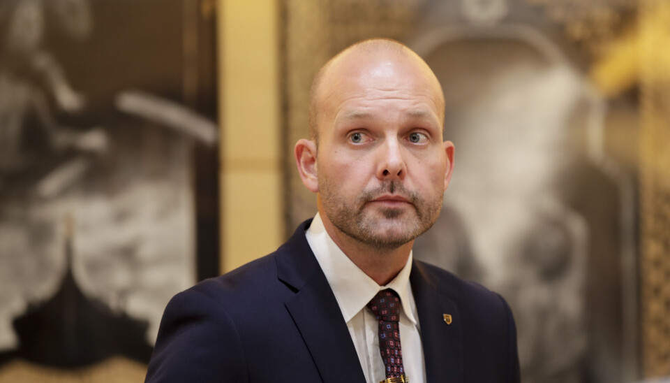 – Det statlige inntektssystemet rammer Østfold uforholdsmessig hardt, sier fylkesordfører Sindre Martinsen-Evje (Ap) i Østfold. Sindre Martinsen-Evje (Ap), fylkesordfører i Østfold