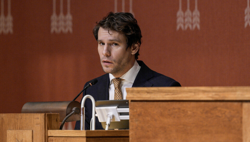 Magnus Birkelund (Frp) påpekte fra talerstolen at de ville støttet mistillitsforslaget dersom det heller dreide seg om karbonfangstanlegget på Klemetsrud.