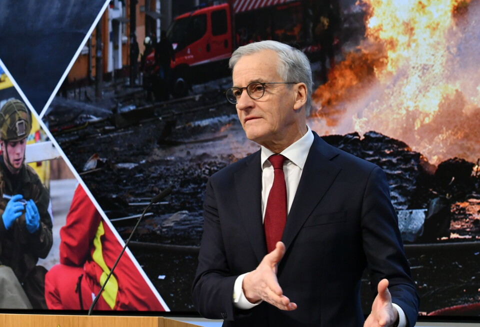 Støre vil ha hele folket med på beredskapstenkning