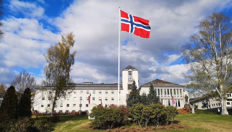 Elvarheimparken er en grønn lunge midt i sentrum nedenfor rådhuset i Elverum.