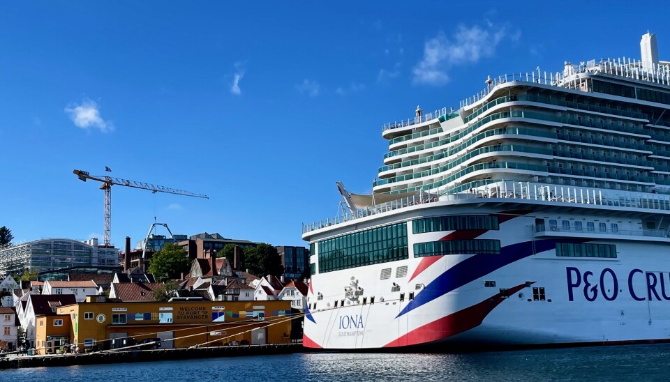 Ap justerer kursen eter sterk kritikk. Nå åpner partiet for å innføre skatt for cruiseturister i hele landet - som her, i Stavanger havn.