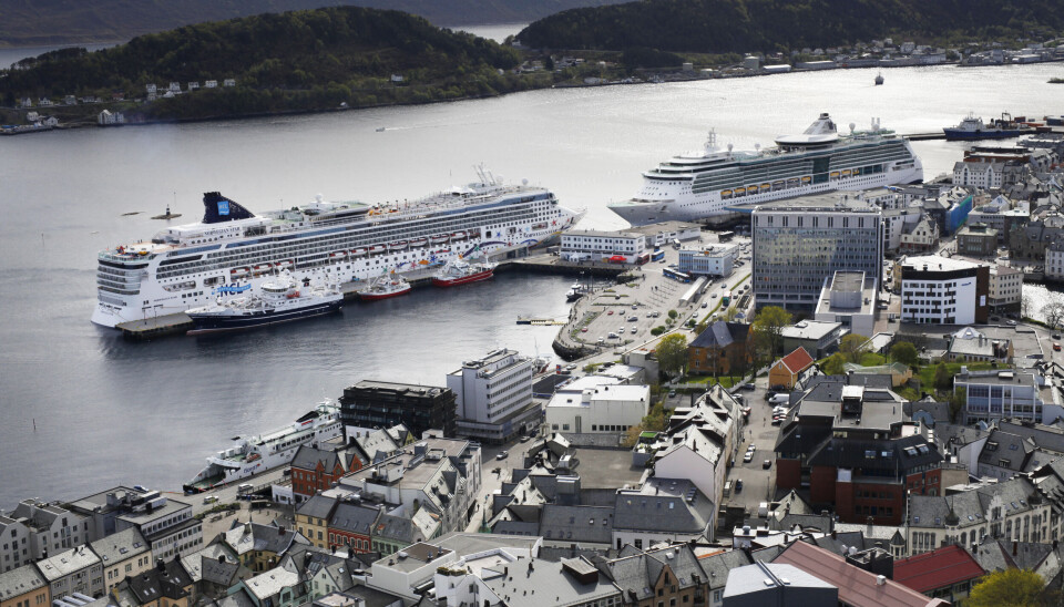 Stortinget innfører skatt for cruiseturister.