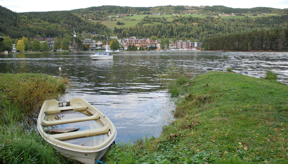 Nord-Aurdal har litt omtrent 6.500 innbyggere. Her ser vi Fagernes.