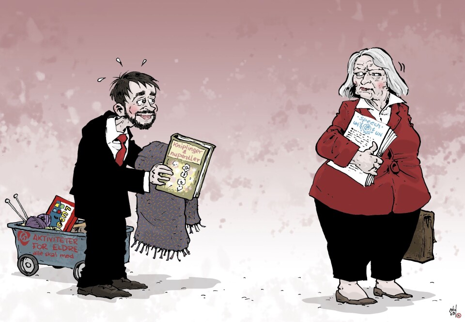 Kan vi slutte å snakke om «eldrepolitikk»?