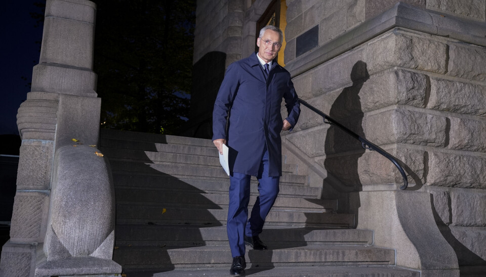 Finansminister Jens Stoltenberg sier at neste års statsbudsjett handler om å trygge landet.