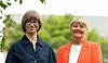 Ida Gudding Johnsen (V) og Lena Breivik (H) i Bodø